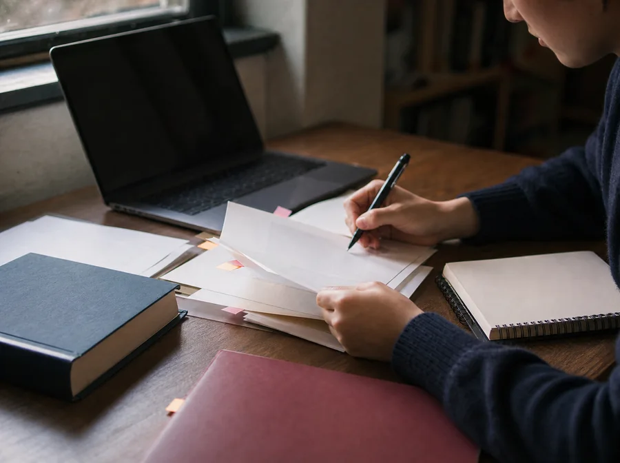 Document templates for scholarship applications