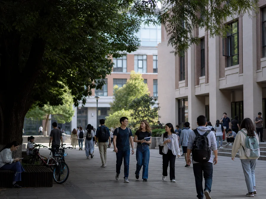 Chinese university campus