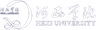 Hexi University emblem